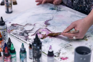 Peinture acrylique I